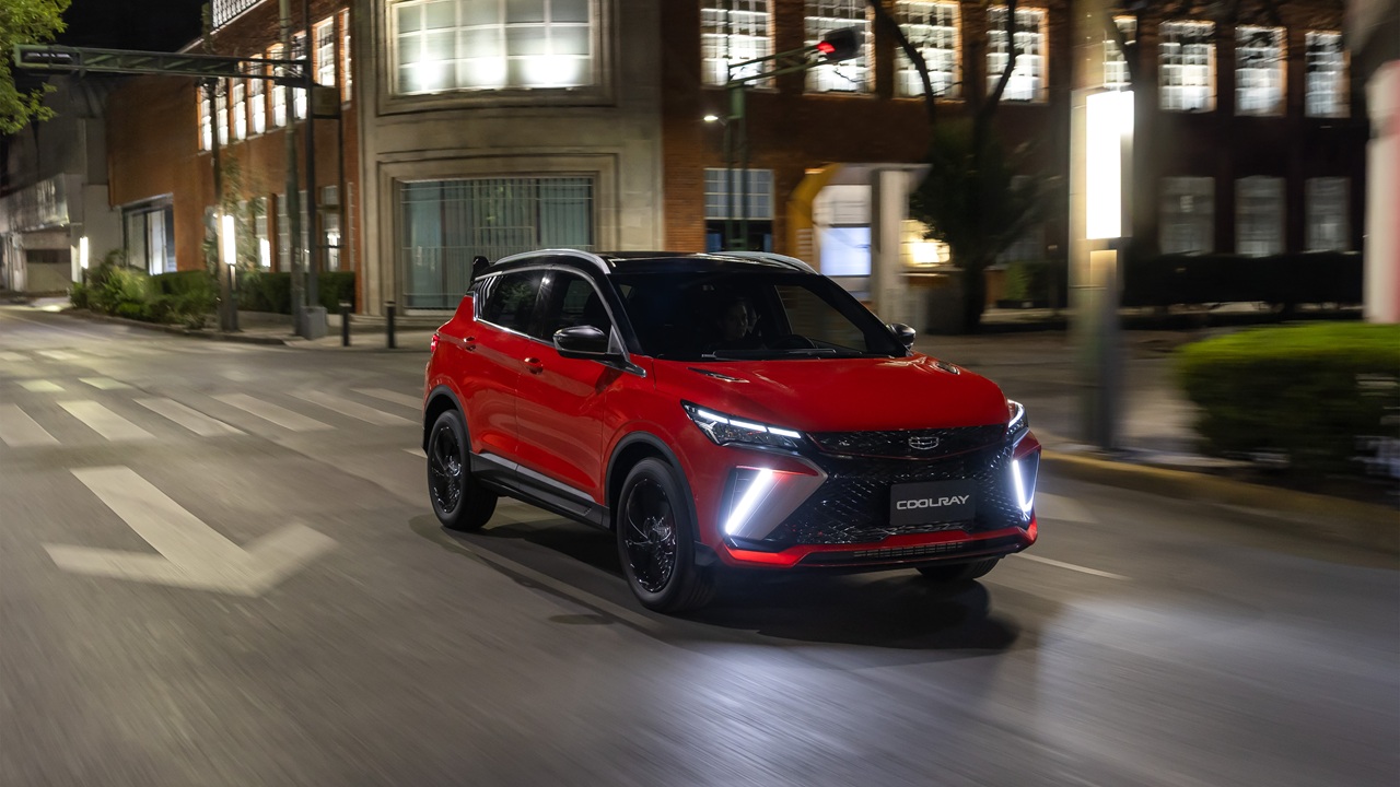 Geely Coolray 2026 vista frontal