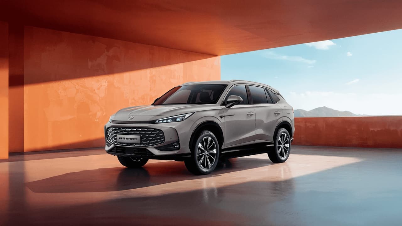 MG HS Hybrido 2026 vista frontal