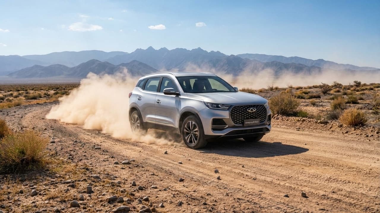 Chirey Tiggo 4 Pro 2026 vista frontal