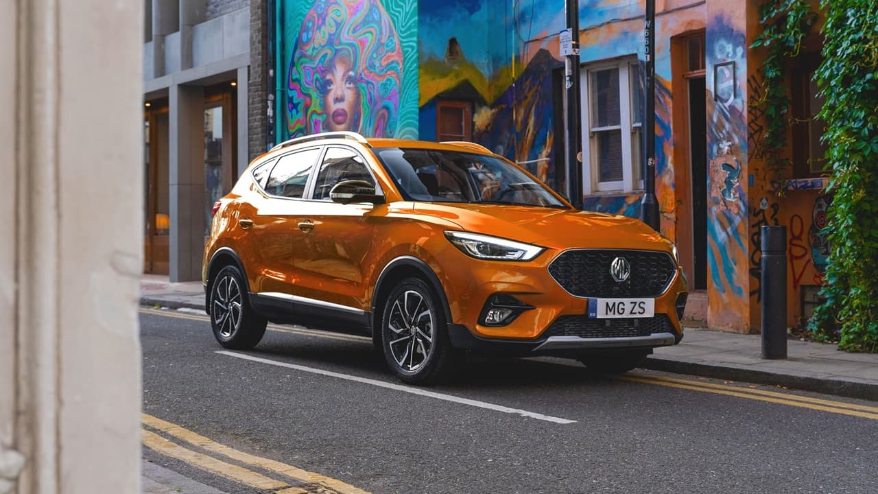 MG ZS 2024 vista frontal