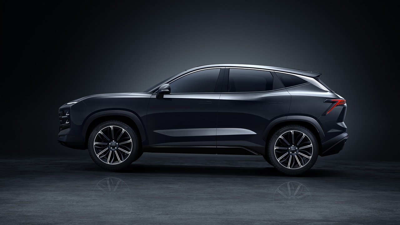 Jetour Dashing 2024 vista lateral