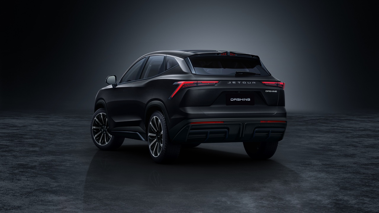 Jetour Dashing 2024 vista trasera