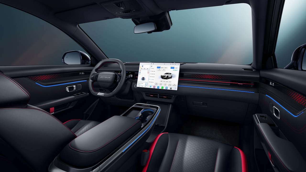 Jetour Dashing 2024 interior